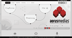 Desktop Screenshot of aorusmedias.com