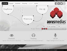Tablet Screenshot of aorusmedias.com
